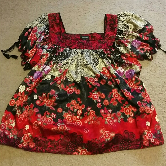 Asian style top