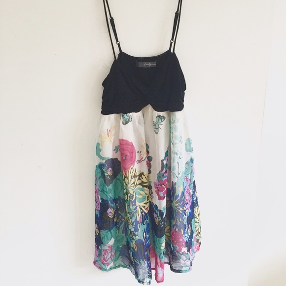 Flowy colorful dress