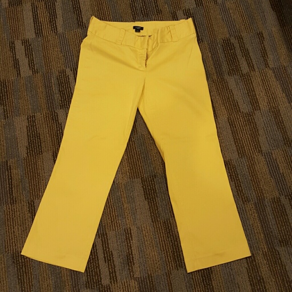 J Crew City Fit Stretch Capri