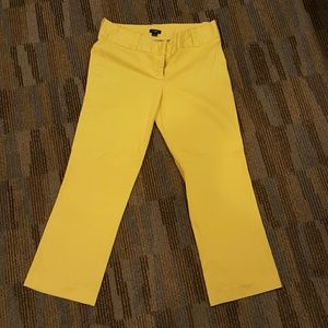 J Crew City Fit Stretch Capri