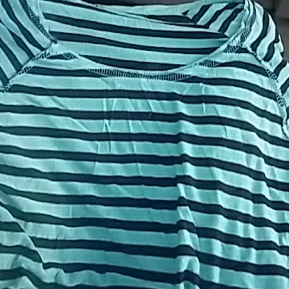 Cute Light Blue and black top