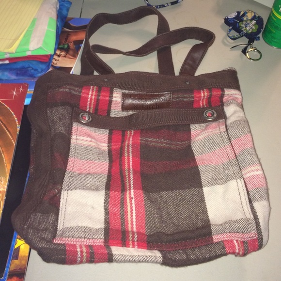 Abercrombie & Fitch Handbags - Abercrombie & Fitch Tweed Tote