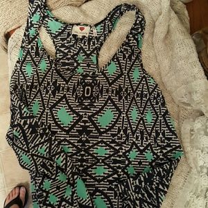 ONE CLOTHING silky top - size small