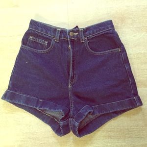 American apparel high waisted shorts