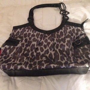 LeSport Sac leopard print tote bag