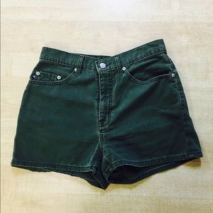 Vintage Ralph Lauren high waisted jean shorts