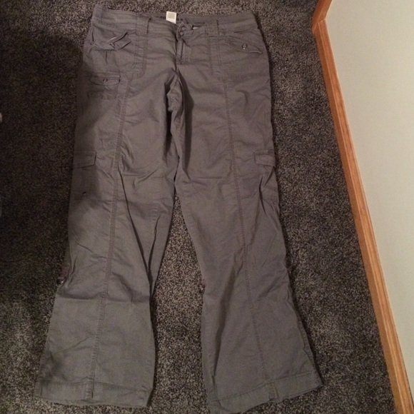 Gray Cargo pants