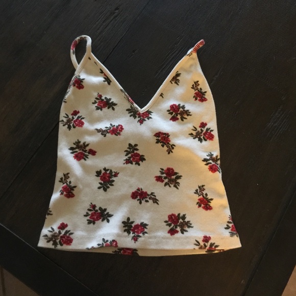 Limited edition brandy melville crop vneck tank