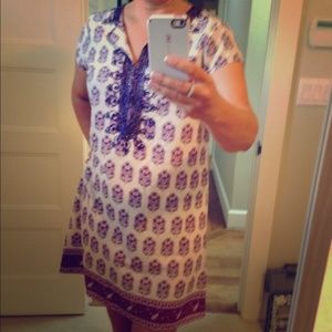 Fun batik-style dress, worn once.