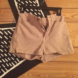 American Apparel Zip Shorts