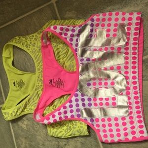 Justice sports bra bundle!