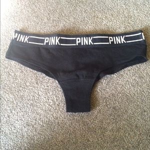 Victoria's Secret Pink Logo Cheekies