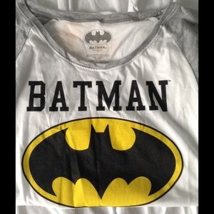 Batman baseball shirt