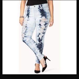 *REPOSHING* forever 21 skinny jeans