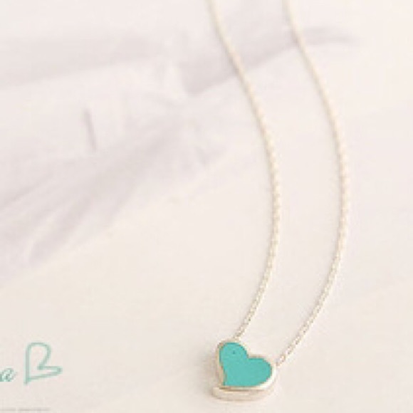 Jewelry - 🌟WEEKEND SPECIAL🆕Tiffany blue heart