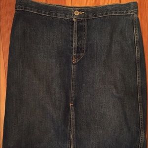 Vintage Lucky Brand Denim Skirt