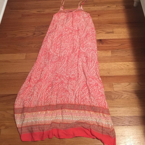 Coral Maxi Dress
