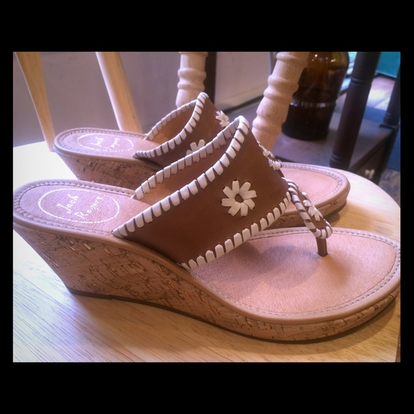 Jack Rogers Sandals 9 Like New!