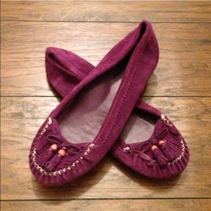 Plum/purple Moccasins