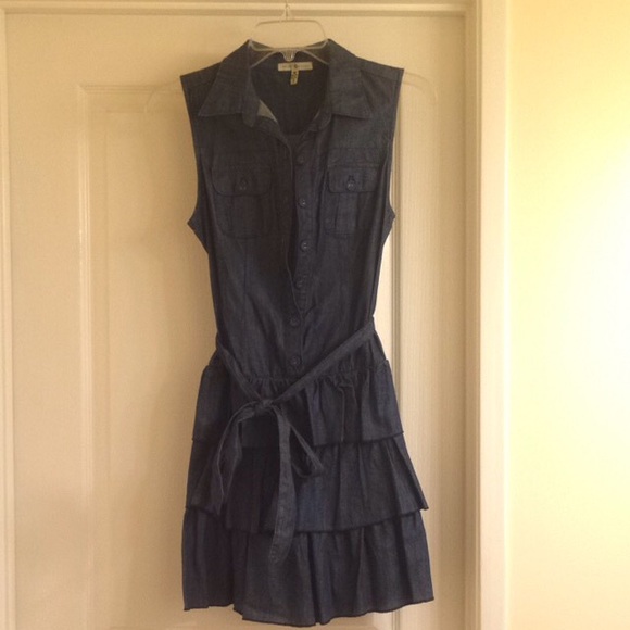 denim dress