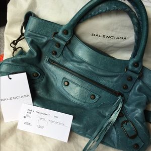 Authentic 2006 Balenciaga F/W Blue India First