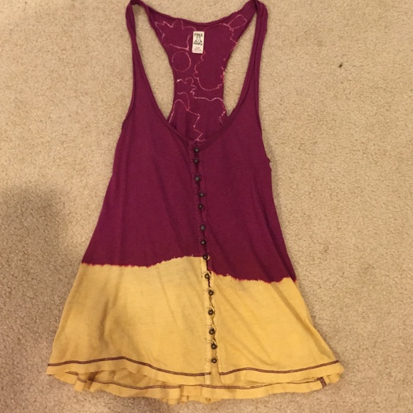 Free People two toned top