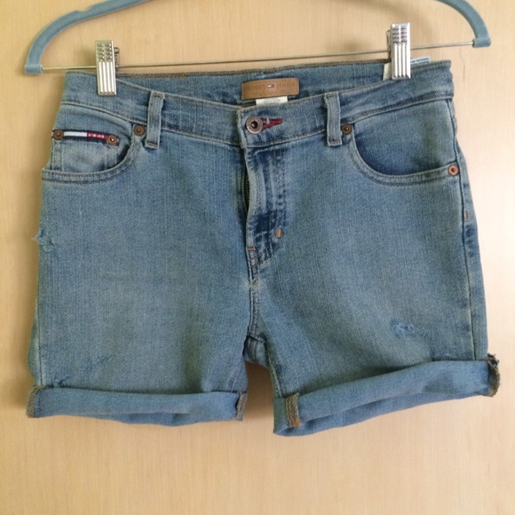 High rise shorts