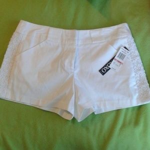 White shorts
