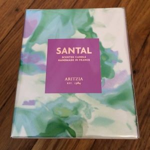 Aritzia candle in Santal scent