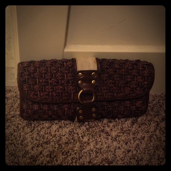 The Limited straw clutch!