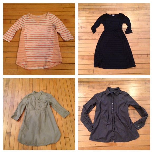Gap & Motherhood Maternity Shirt Tunic & Dress Lot