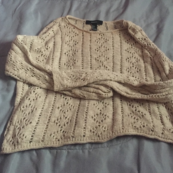 Forever 21 lightish beige sweater - Picture 1 of 2