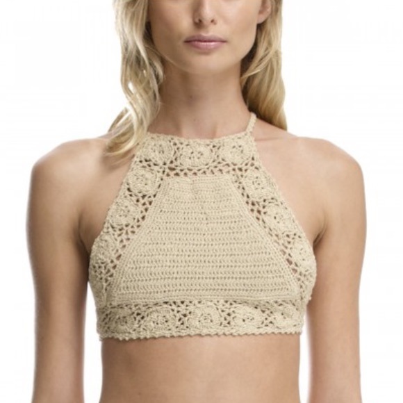 SHE MADE ME SWIMWEAR | DAISY CHAIN HALTER + BOTTOM - Picture 1 of 3