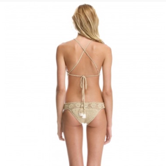 SHE MADE ME SWIMWEAR | DAISY CHAIN HALTER + BOTTOM - Picture 3 of 3