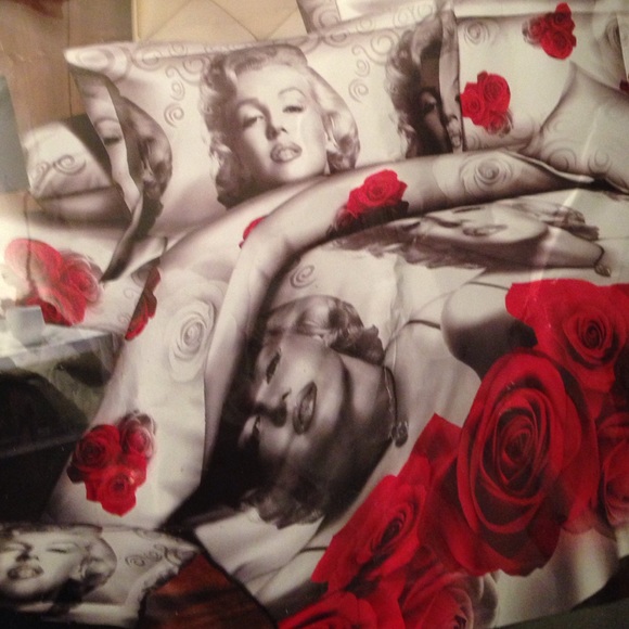 Marlyn Monroe bed sheet set