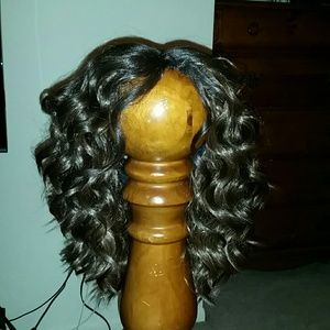 NEW! Janet Wig Dark Brown w/ Caramel Highlights