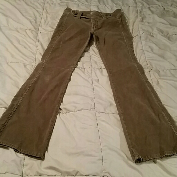 Brown flare cords!