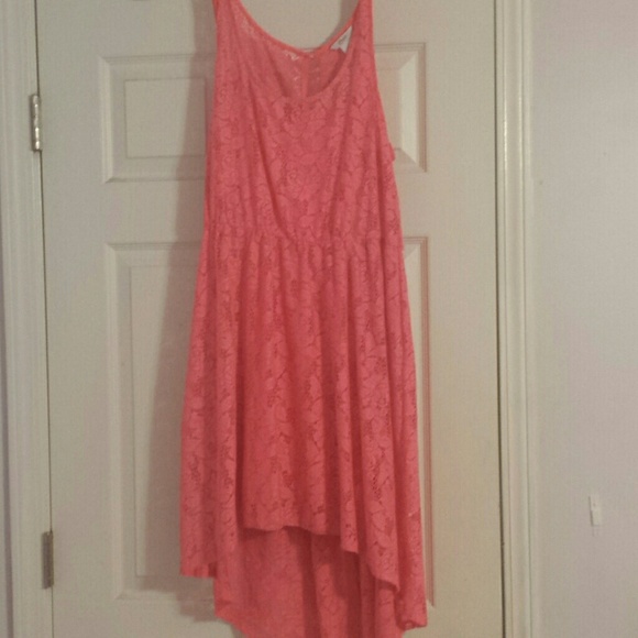 Candie's Lace High-low dress