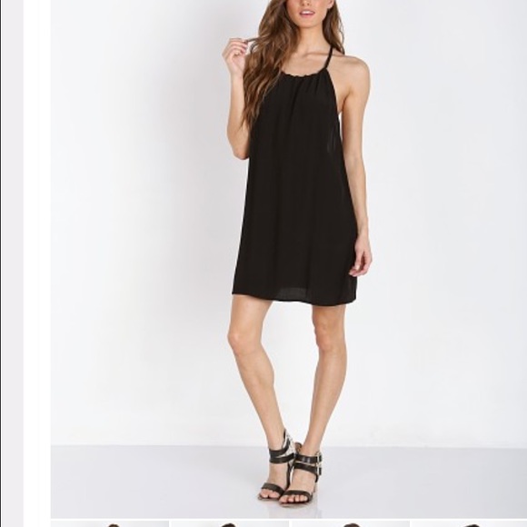 FINAL SALE ✨Black viscose dress
