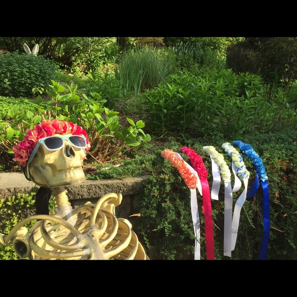 Pink & Peach Flower Crown - Picture 2 of 4