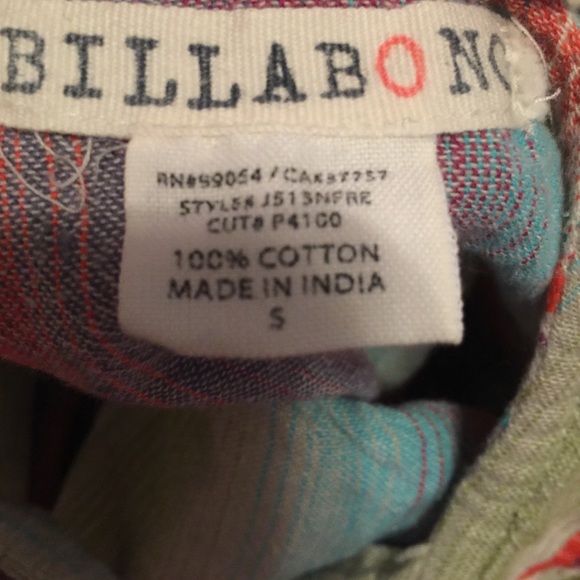 Billabong colorful shirt - Picture 3 of 3