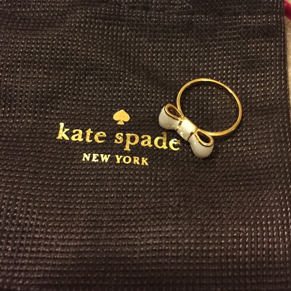 kate spade Jewelry - 💕closet closing tomorrow Kate spade bow ring