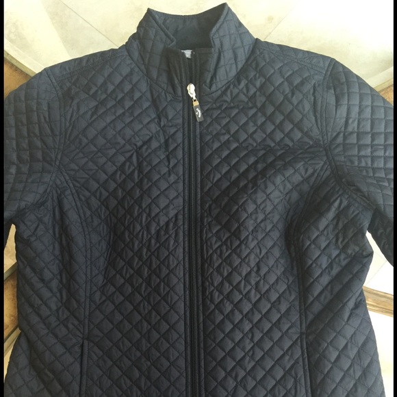 Brand new never used black quilted jacket.