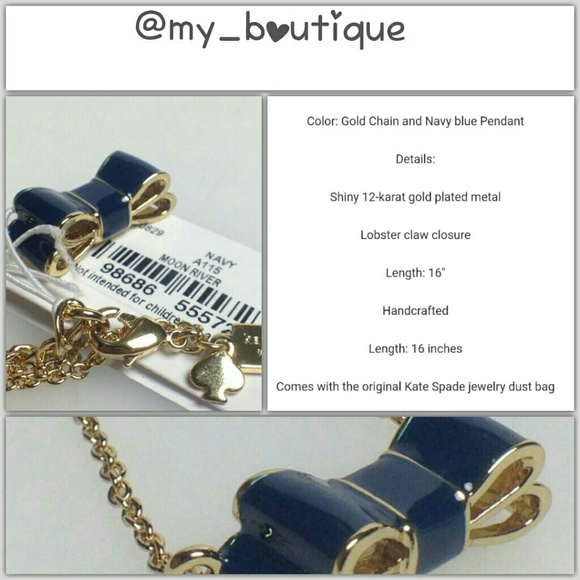 kate spade Jewelry - ✂BUY ONE GET ONE 1/2 OFF✂     💙2X HP K S Necklace