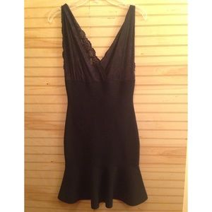 Guess lace top bodycon dress