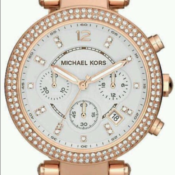 Michael kors watch. Rose gold