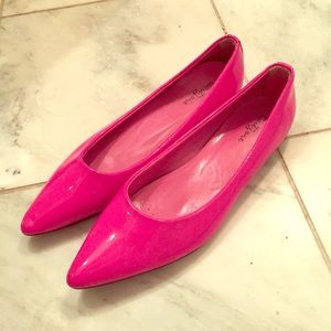 Hot Pink Flats