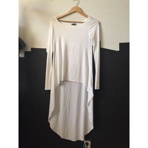 Express hi-low long sleeve one eleven shirt