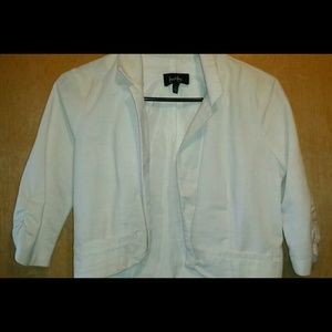 White blazer