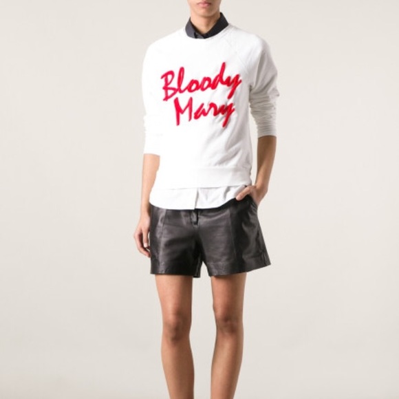 White sweater excellent French quality!